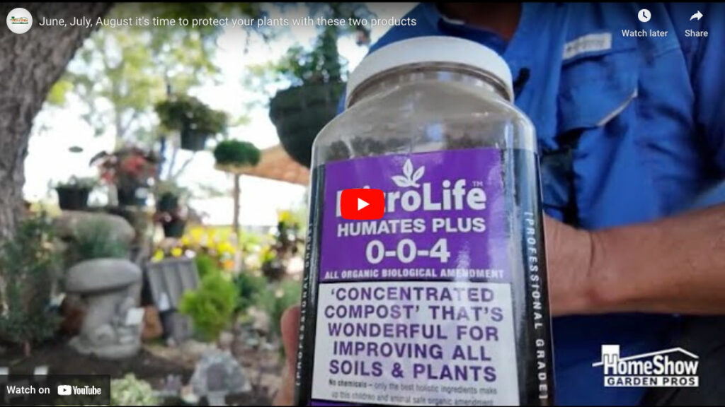 June, July, August it's time to protect your plants with these two products