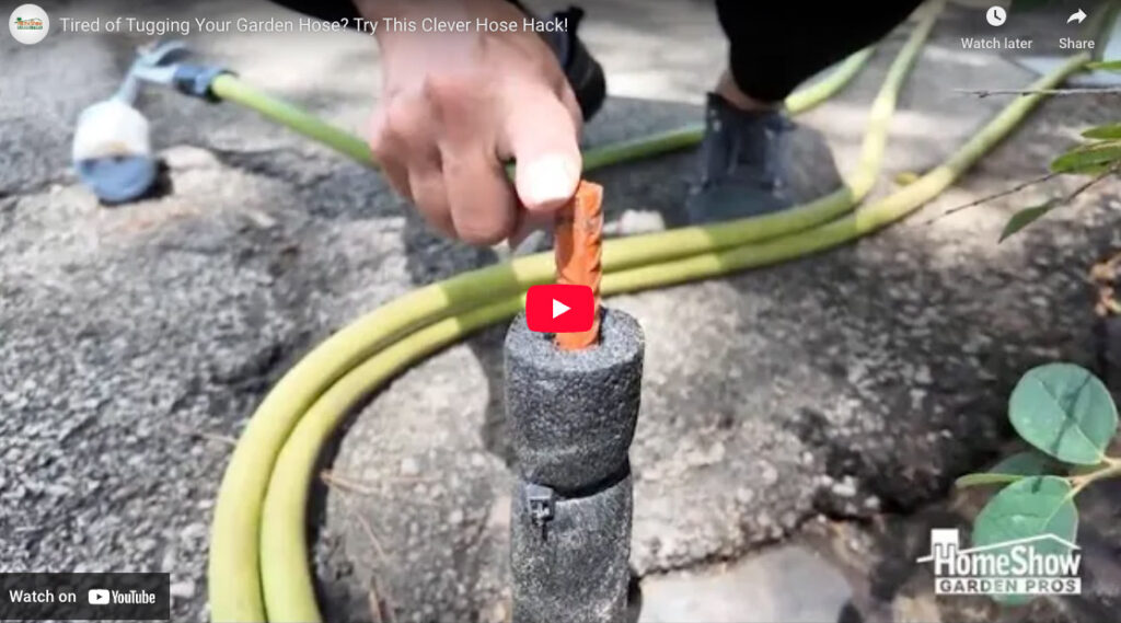 Tired of Tugging Your Garden Hose? Try This Clever Hose Hack!