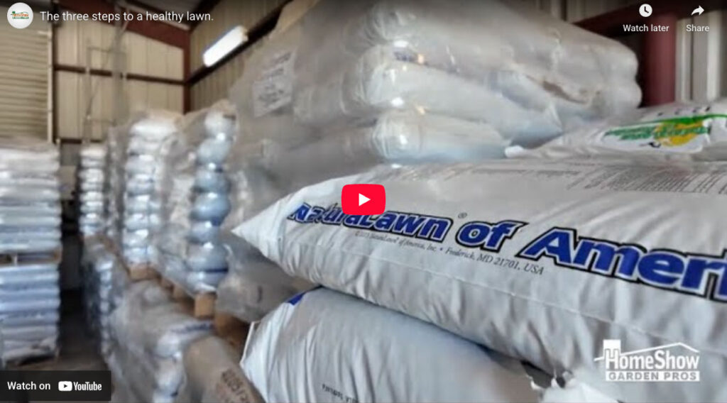 The Three Steps To A Healthy Lawn