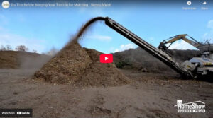 Do This Before Bringing Your Trees in for Mulching