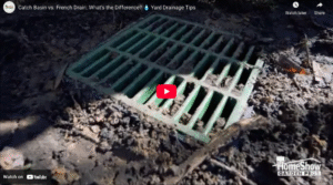 Catch Basin vs. French Drain - Pearce Scapes