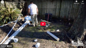 Sump Pump Yard Drainage Install - Pearce Scapes